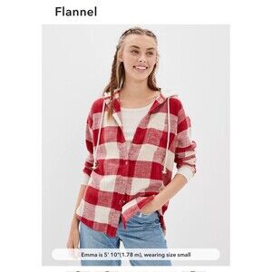 AE Oversized Flannel size Large